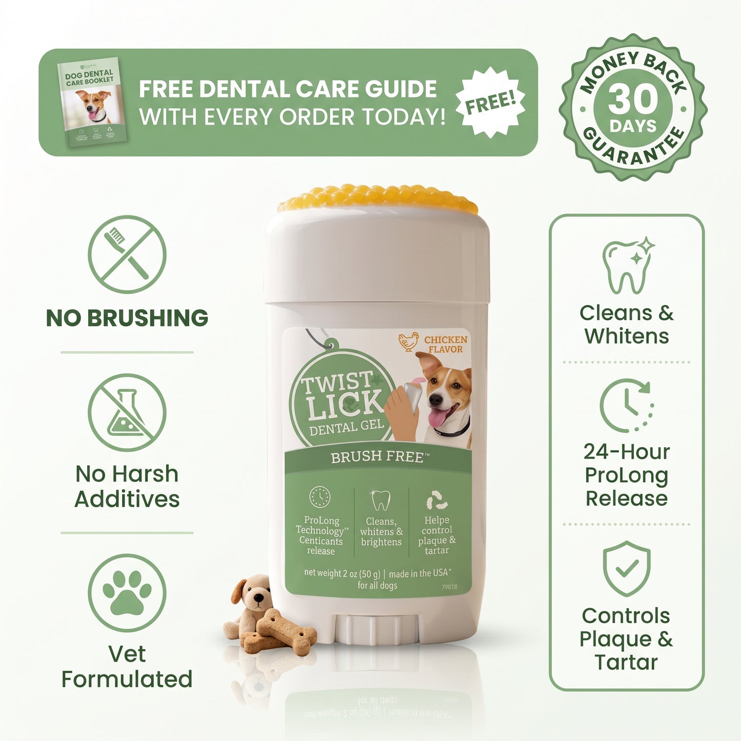 Twist & Lick Dental Gel