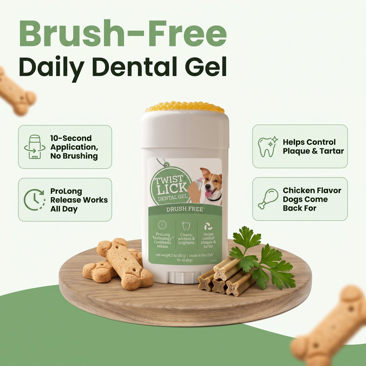 Twist & Lick Dental Gel
